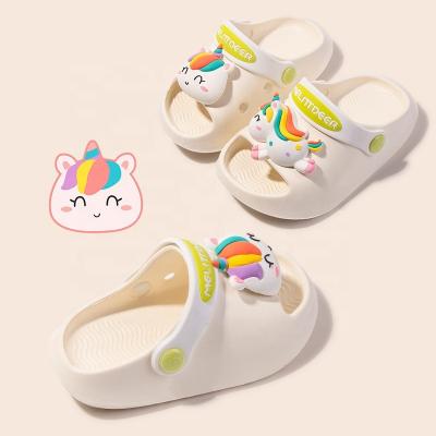 China Cute Non-Slip Home Slippers Toddler Girls Kids Boys Massage Shoes Custom Slippers Funny Dinosaur Kids Slippers Man Women Slippers for sale