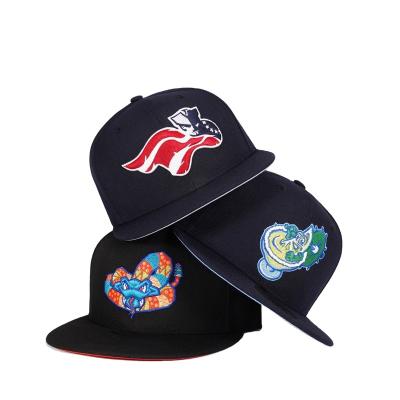 China JOINT hats gorras design 3D embroidery new era fitted sports caps custom logo american baseball cheap logo snapkack fitted hat for sale