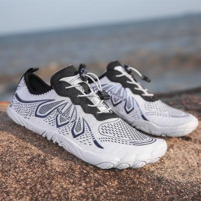 China Sweat-absorbent men and women couple wading water shoes uphill night fitness sports reflective shoes climbing style swimming walking shoes for sale