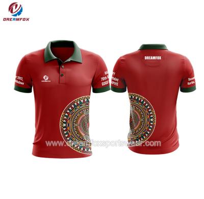 China 2018 wholesales cheap custom anti-pilling sublimated tank top design rolling polo shirt, wholesale football club sport polo shirt men for sale