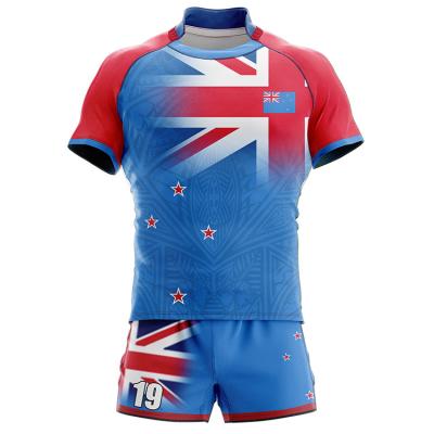 China Antibacterial custom logo team designer jersey England rugby sublimation printing high quality rugby tank top sets for men for sale