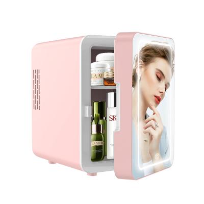 China Newcomer 4L Car Mini Fridge Portable Home Makeup Fridge Cosmetic Cooler Fridgerator Fridgerator for sale