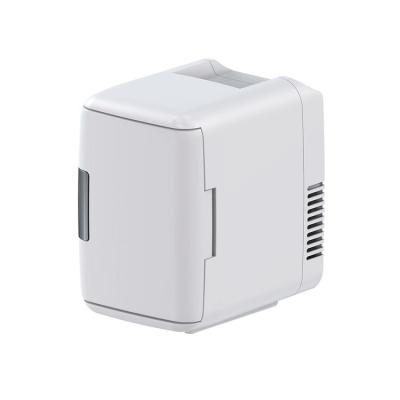 China New Product Mini Mobile Portable White Fridge Car Freezer Portable Refrigerator Electric Cooler for sale