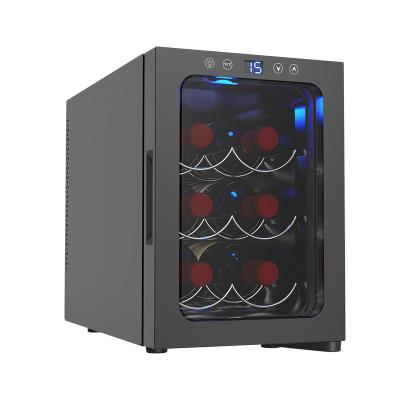 China Household Wine Cooler Fridge Cooler Cabinet Electronic Insulated Luxury Cooling Devices For Home for sale