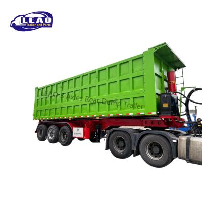 China Transport All Kinds Of Ore/Coal/Stone/Sand/Sand/Cargo Plant Well Design 3 Axles Dump Semi Trailer Tipper End Dump Trailer End Dump Truck Rear Capacity the maid for sale