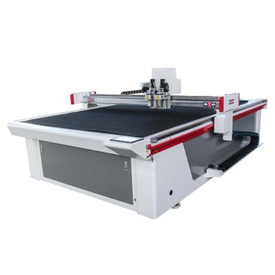 China Hotels Polyester Foam EVA PVC Oscillating Knife Cutting Machine For Tool Box for sale