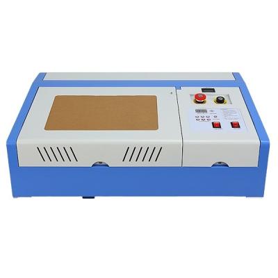 China New Design Water Cooled Rubber Stamp 40w Cheap Portable Mini Laser Engraving Machine for sale