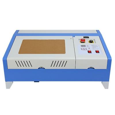 China Laser Engraving 320 400 Small Laser Engraving Cutting Machine for sale