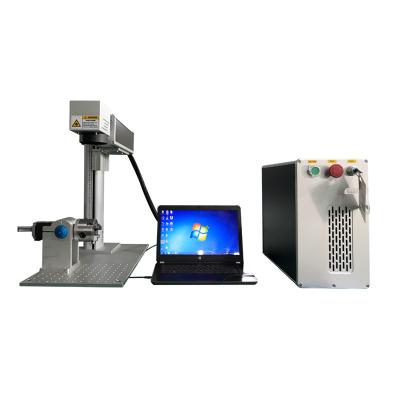 China Laser Marking 20w Raycus Fiber Laser Marking Machine For Cookware for sale