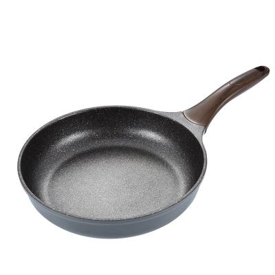 China Sustainable Premium Quality Induction Skillet , Marble Coating Aluminum Fry Pan for sale