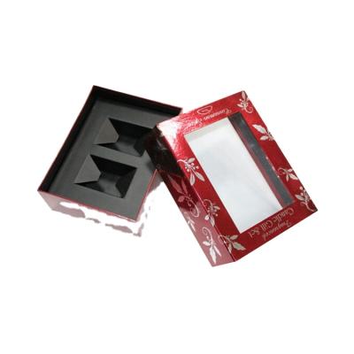 China Recyclable paper material and accept custom order cosmetic paper box for sale