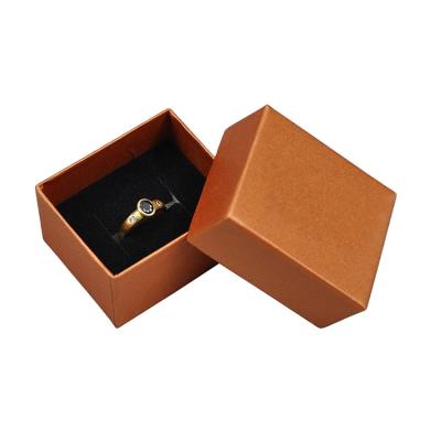 China Recyclable Paper Jewelry Boxes With Your Logo Wedding Ring Box for sale