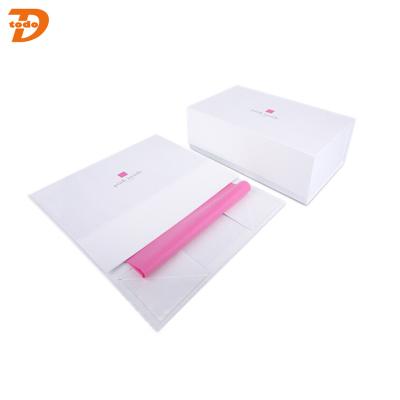 China Handmade Custom Printed Empty Folding Shoe Box for sale