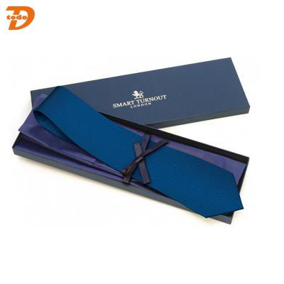 China Recyclable Cardboard Tie Gift Box Packaging Box for sale