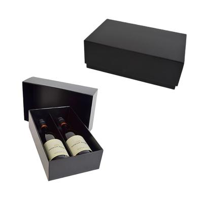 China Recyclable Cardboard Two Wine Bottle Gift Packaging Box , Three Wine Bottle Gift Box for sale