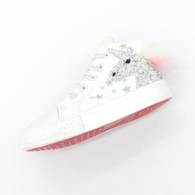 China Latest Lovely Flat New Arrival Kids Princess Shoes For Girls And Children for sale