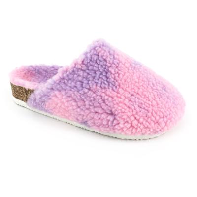 China Lightweight popular design indoor faux fur home slippers kids slippers for boys and girls with cheap price for sale