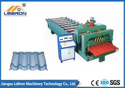China Volle automatische glasig-glänzende Fliesen-Rolle, die Maschine, Fliesen-Rolle des Schritt-7.5kW bildet Maschine bildet zu verkaufen