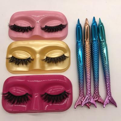 China Newest Waterproof Eyeliner Wick Glue False Eyelashes Pen Waterproof Smooth Sticky Liquid Eyeliner Pen for sale