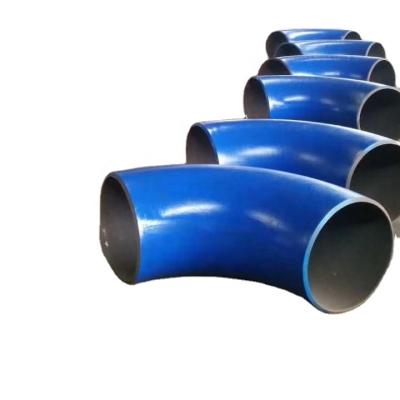 China Cash delivery; Structural pipe; High And Low Pressure Boiler Tube Carbon Steel Butt Welded Pipe Fittings 90 Degree Elbow for sale