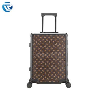 China Outdoor Traveling Boarding New Arrive Luggage Expandable Leather Quilting Wholesaler Suitcase Set Factory Luggage Trolley Bag Suitcases Travel Luggage for sale