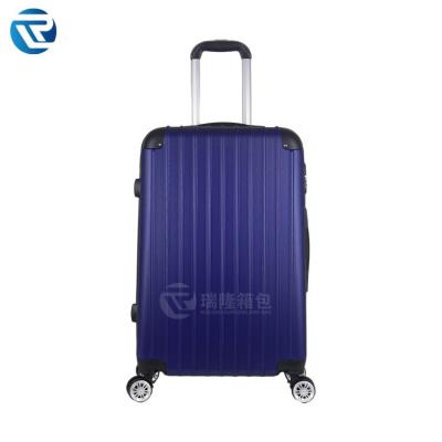 China Wholesale Factory Price Hard Boarding Travel Trolley Case Bag ABS Light Suitcase Outdoor Moving Carrying Luggage Customized for sale