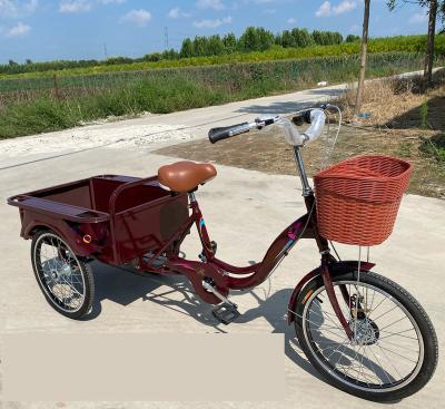 China Cargo 3 wheel bike latest style direct sales pedal other tricycles for sale