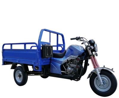 China Popular Promotional Cargo Three Wheel Gasoline Rickshaw Load Tricycle Motorcycle for sale