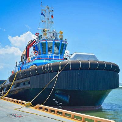 China BV genehmigte schwarzen Schlepper-Fender Tug Fender Used M Type Rubber Fenders für Überziehschutzanlage zu verkaufen