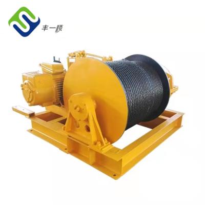 China Heavy Duty Hydraulic Mooring Winch Marine Shipyard Winch 10-65t Capacity for sale