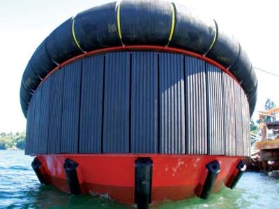 China Gummipuffer Rumpf-Fender-Gummistoßstamm-Fender-Marine Rubber Bumpers W zu verkaufen