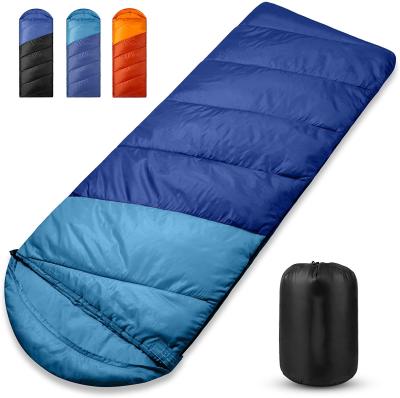 China New Style Hollow Fiber Envelope 3 Season Lightweight Sleeping Bag For Hiking for sale