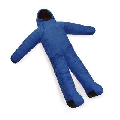 China Soft Portable Human Shaped Sleeping Bag for sale