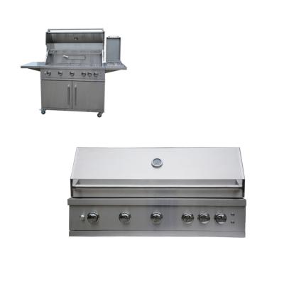 China Easily Assembled Factory Warranted Rotisserie Gas Barbecue Stainless Steel For BBQ Island for sale