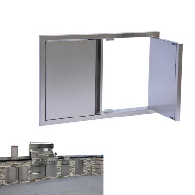 China Modern Exterior 304 Stainless Steel Kitchen Storage Construction In Access Door for sale