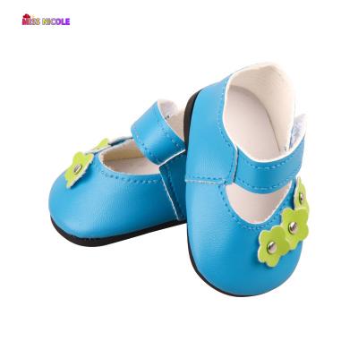 China 2022 Newest Cartoon Toy 2022 American Arrival Doll Girl's Flower-controlled Shoes 18 Inch Flower-controlled Three Shoes for sale