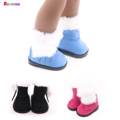 China 2022 American Cartoon Toy Factory Direct Doll Girl Snow Boots 14 Inch Snow Boots for sale