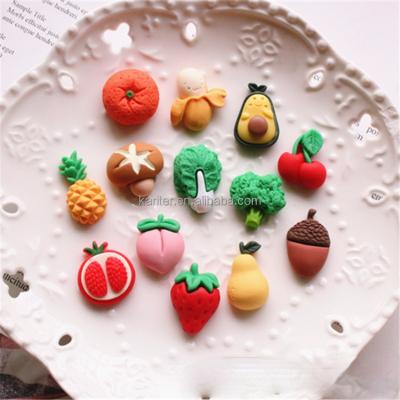 China Wholesale Cute Cartoon Croc Food Pattern Custom Charm Design Clog Charms Shoe Accessories Charms For Croc Charm Shoes for sale