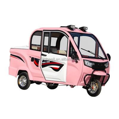 China Fully Enclosed Electric Tricycle for Pulling Goods 60V Voltage 30-50km Driving Mileage for sale