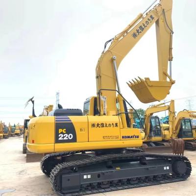 China Máquina original Komatsu PC200 PC220 Excavadora para aplicações industriais à venda