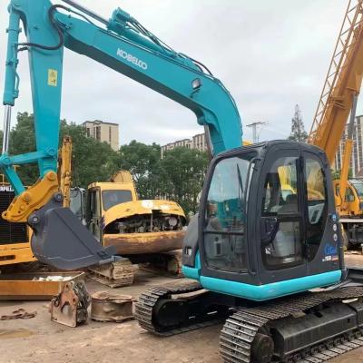 Chine Excavateur industriel à rampe utilisée Originale Kobelco SK70 Mini Excavateur à pelle SK75 à vendre