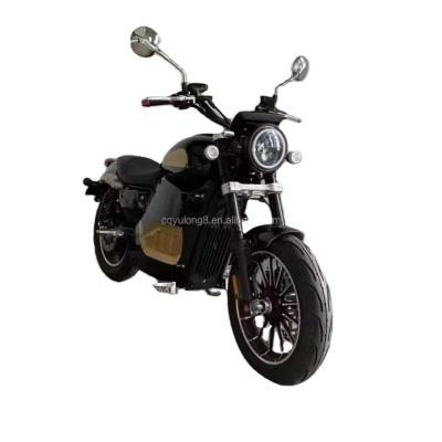 China Off-road elektrische fiets 5000W Retro elektrische motorfiets met schijfrem en 10 inch band Te koop