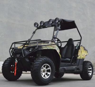 China Max speed 90km/h Gas 125cc 4x4 utvs off road cuatrimoto four wheel off-road motorcycle UTV for sale