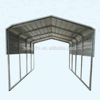 China Easy Assemble Cantilever Parking Lot /Pergola Carport With Steel Frame And Different Colors for sale