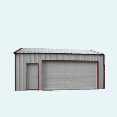 China metal steel structure car garages/single metal garage/portable metal garage for sale