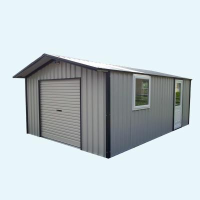 China Durable and easy assemble shipping container supplier prefab low price model web steel structure garage kits for sale for sale