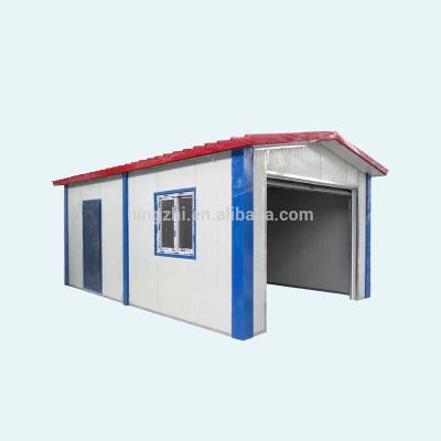 China Easily Assembled Storage / Insulation Garage with Skillion Roof for sale