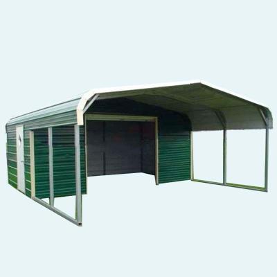 China Metal Carport With Storage Room / Metal Carport With Storage Shed NZ8965 for sale