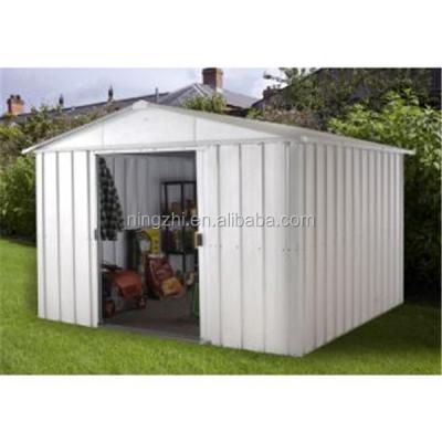 China High Strength Parking Lot Garden Shed For Kids Toys / Metal Tools Shed In Outdoor House for sale