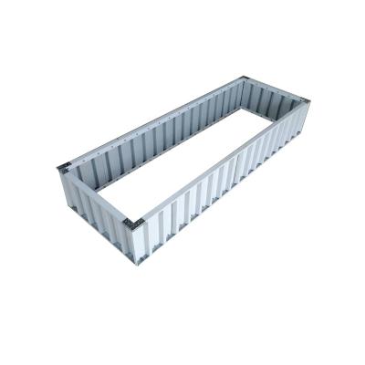 China Simple And Convenient New Design Easy Assembly Metal Raised Garden Beds Sale for sale